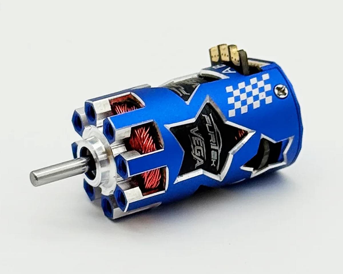 Furitek Vega 1/24 & 1/28 Drift/Race Micro Sensored Brushless Motor (5500kV) (Blue)