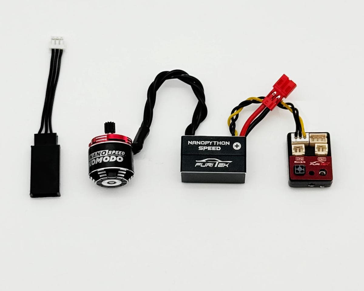 Furitek Axial SCX30 Nanomodo Speed 2026 PNP Brushless Power System Combo w/Micro SLT2 Receiver