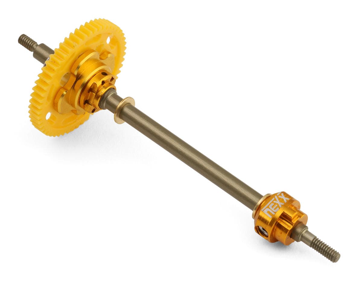 NEXX Racing Mini-Z 2WD MR03/04 Locked-Spool Differential Set (Yellow)