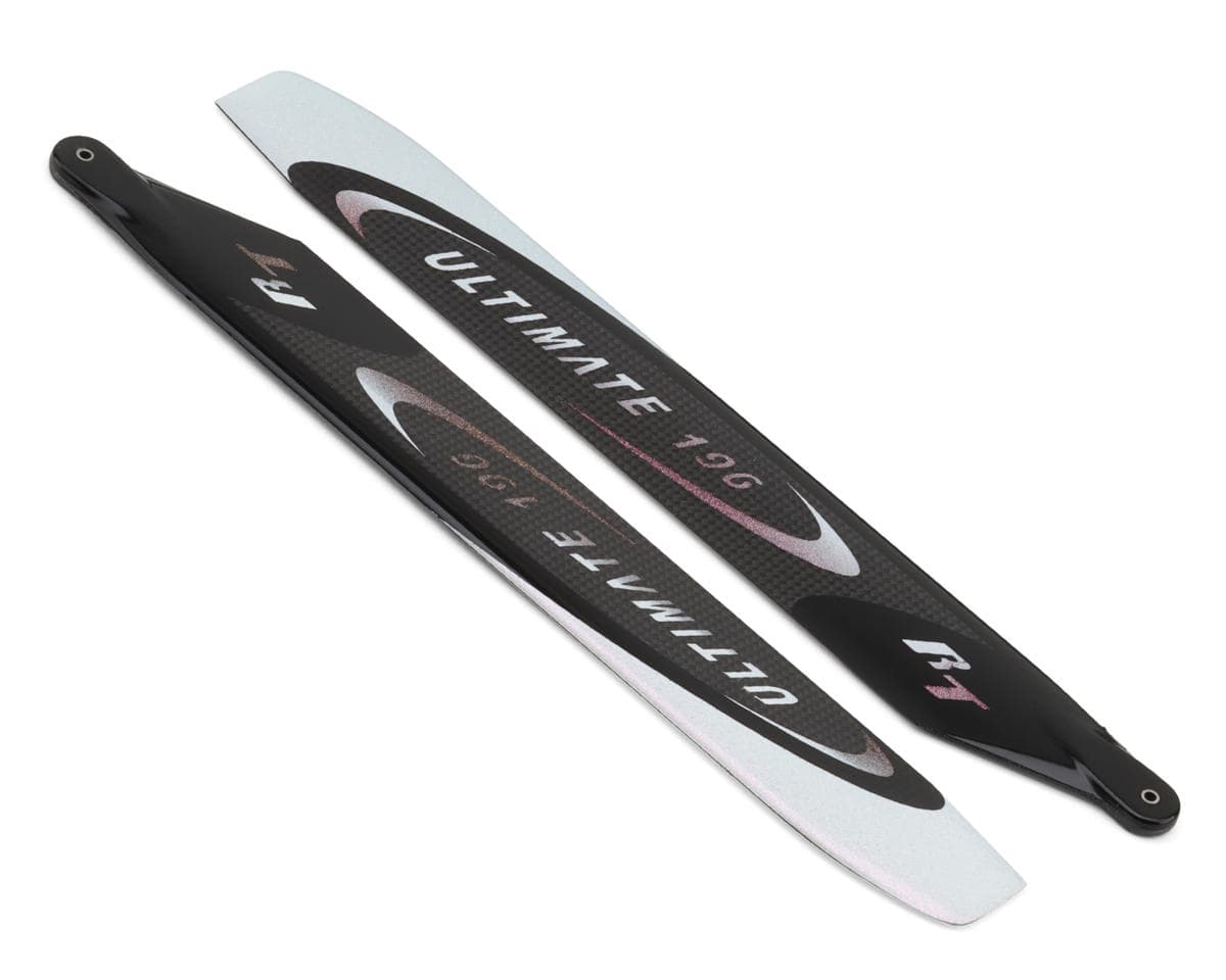 RotorTech 196mm "Ultimate" Carbon Fiber Main Blade Set
