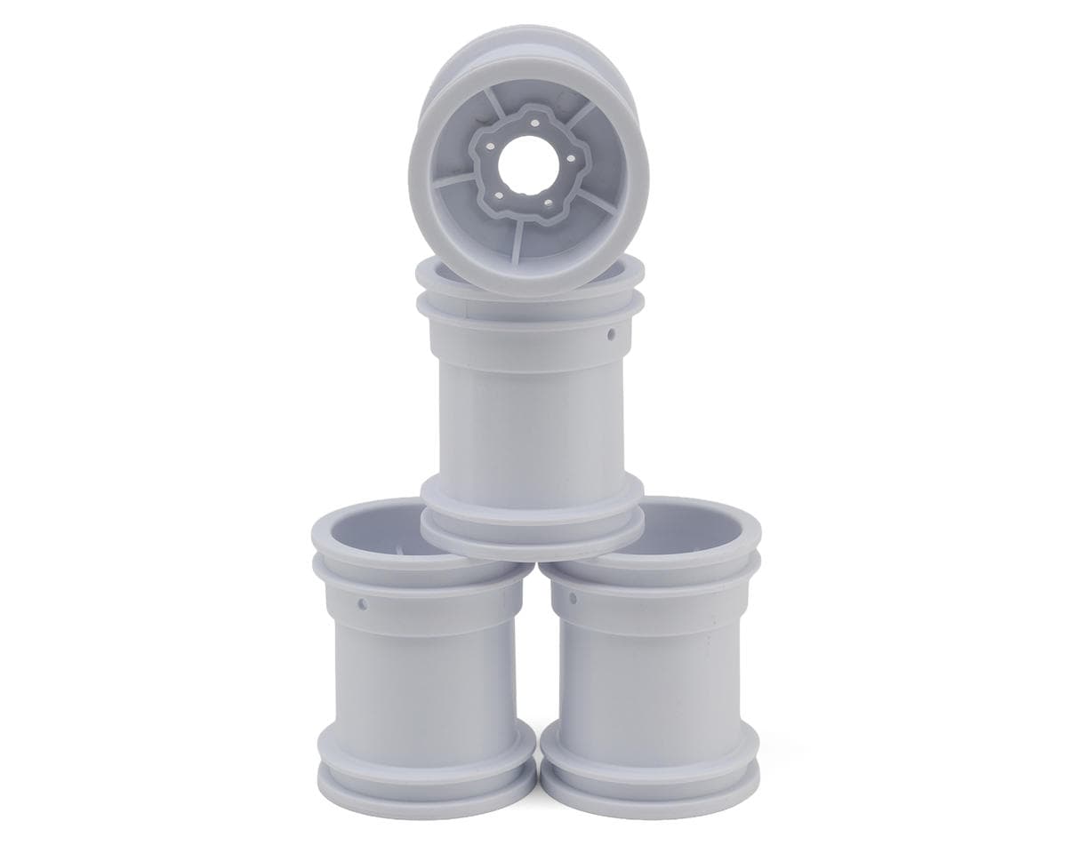 JConcepts Tribute BX Monster Truck Wheel (White) (4)