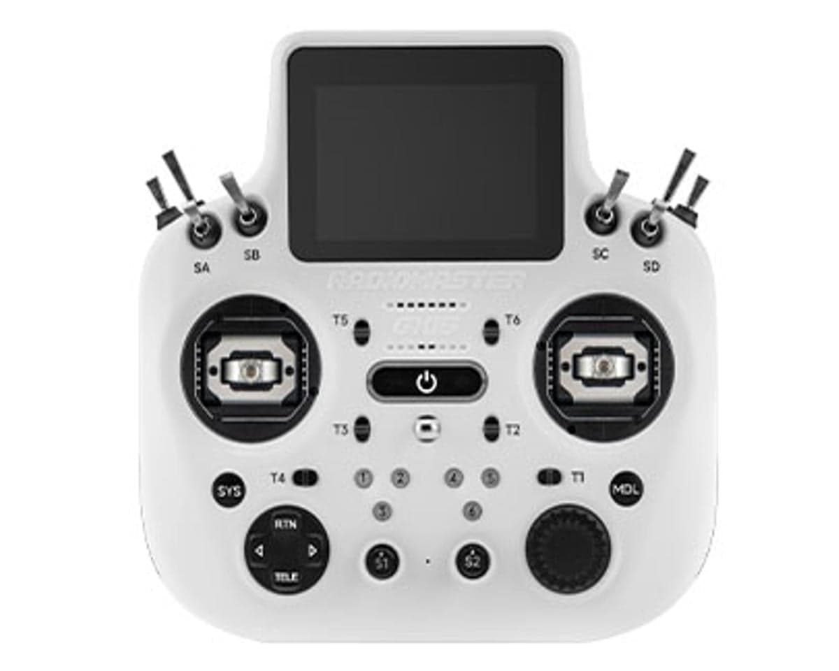 RadioMaster GX15 2.4GHz ELRS 16 Channel Radio System (White)