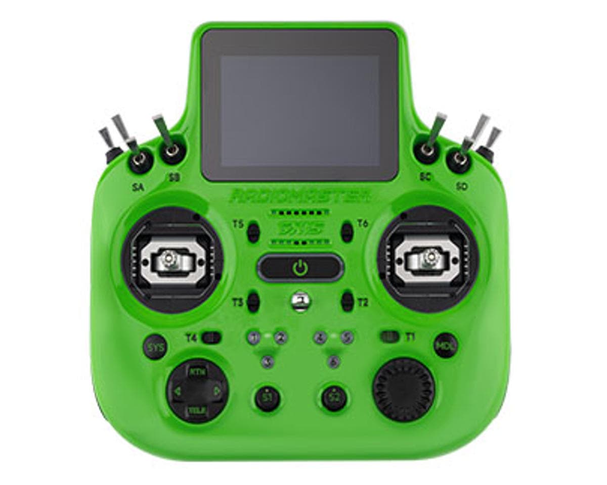 RadioMaster GX15 2.4GHz ELRS 16 Channel Radio System (Green)