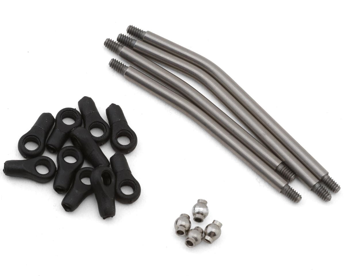 Axial SCX30 Steel High Clearance Lower Suspension Links Set (40.5mm/45.25mm)