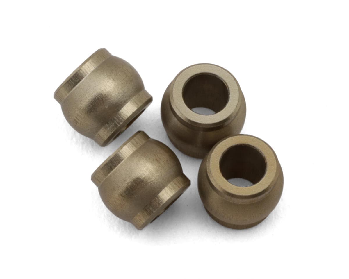 Kyosho Lazer ZX-7.5/Ultima RB7.5 Velvet Coated 5.8mm Shock Pivot Balls (4)