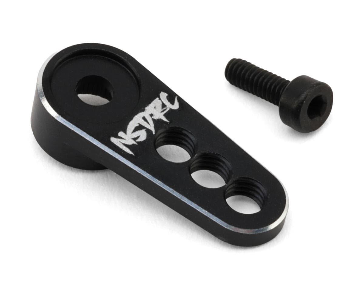 No Superior Designs RC 20mm Aluminum Micro Servo Horn (Black) (25T)