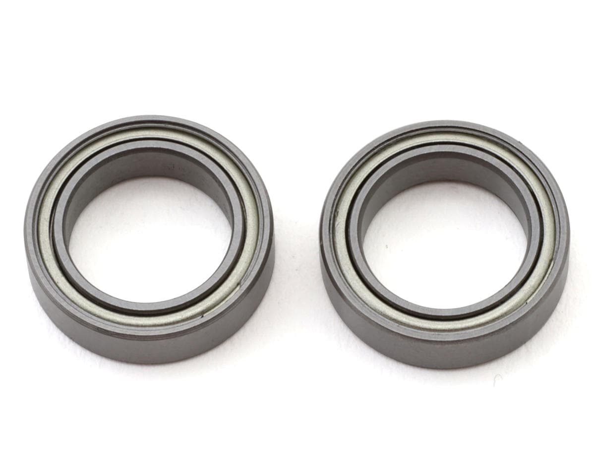 1UP Racing 10x15x4mm Cv2 Pro Ball Bearings (Ceramic/Chrome) (2)