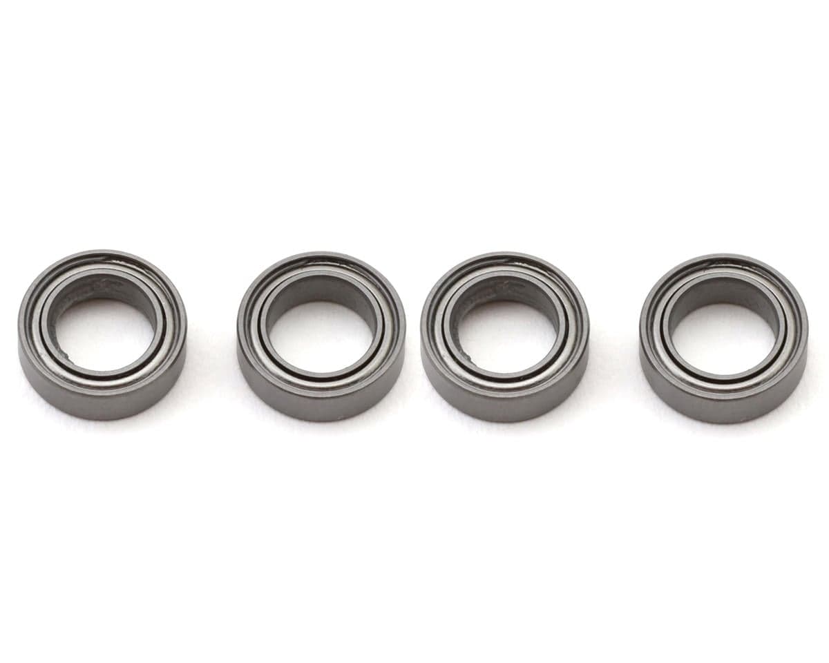 1UP Racing 5x8x2.5mm Cv2 Pro Ball Bearings Set (Chrome) (4)