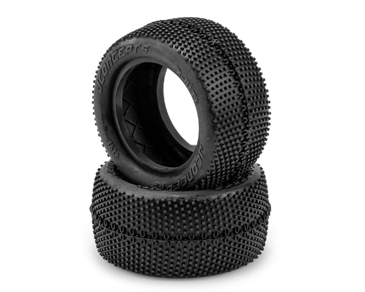 JConcepts X-Bite 2.0" Rear Vintage Buggy Tires (2) (Green)