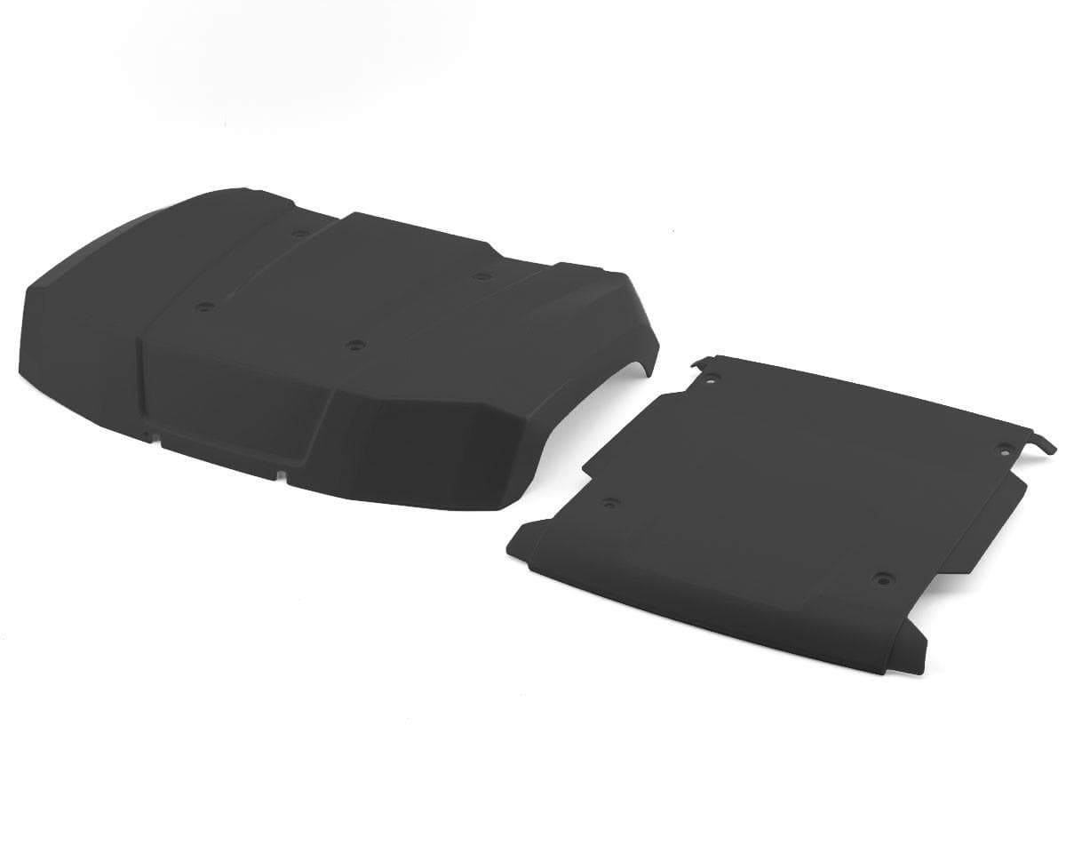 Losi 5IVE-TE 3.0 Hood & Roof Body Panels Set (Gun Metal)