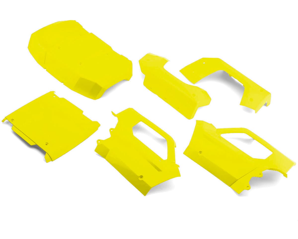 Losi 5IVE-TE 3.0 Complete Body Set (Florescent Yellow)