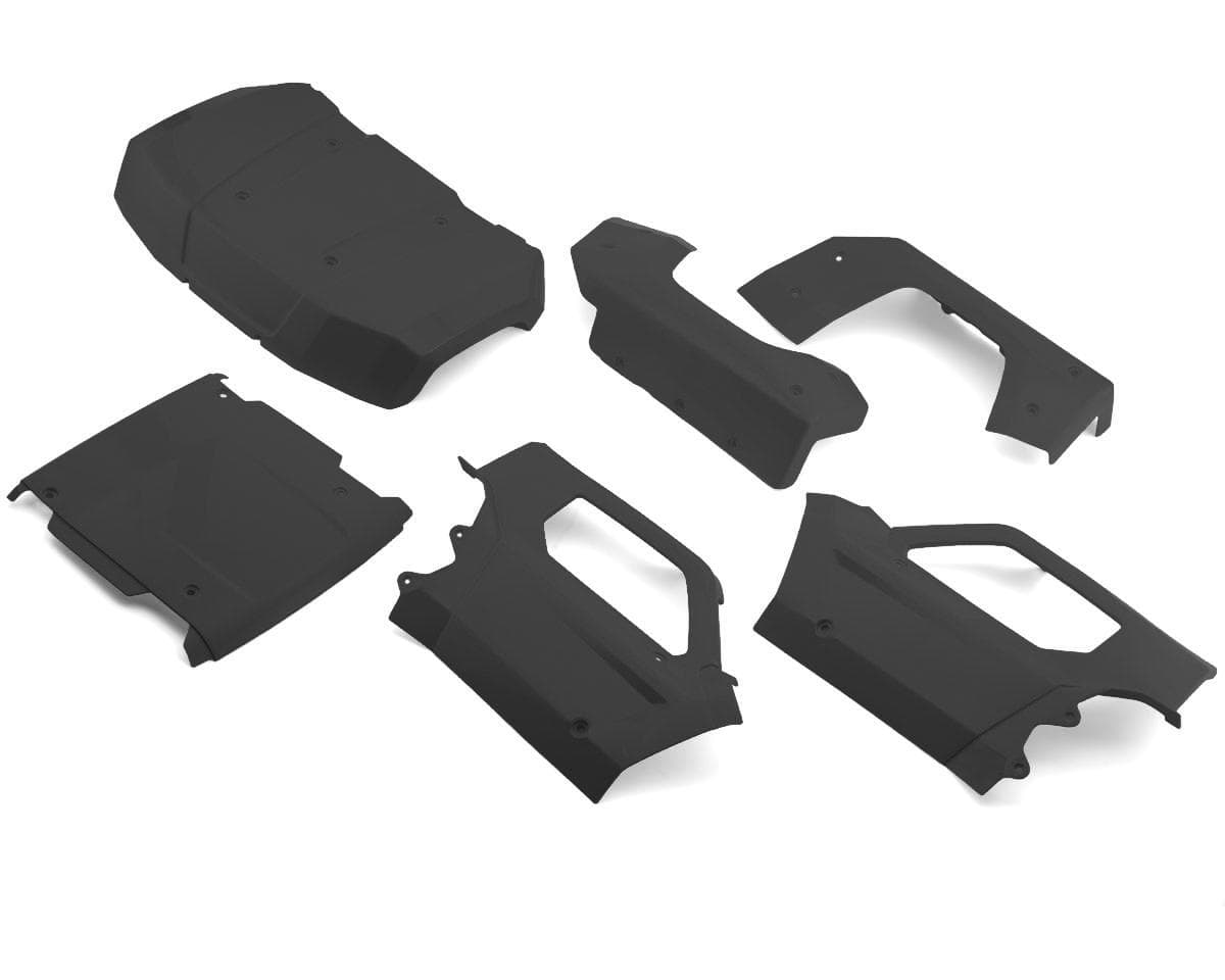 Losi 5IVE-TE 3.0 Complete Body Set (Gun Metal)