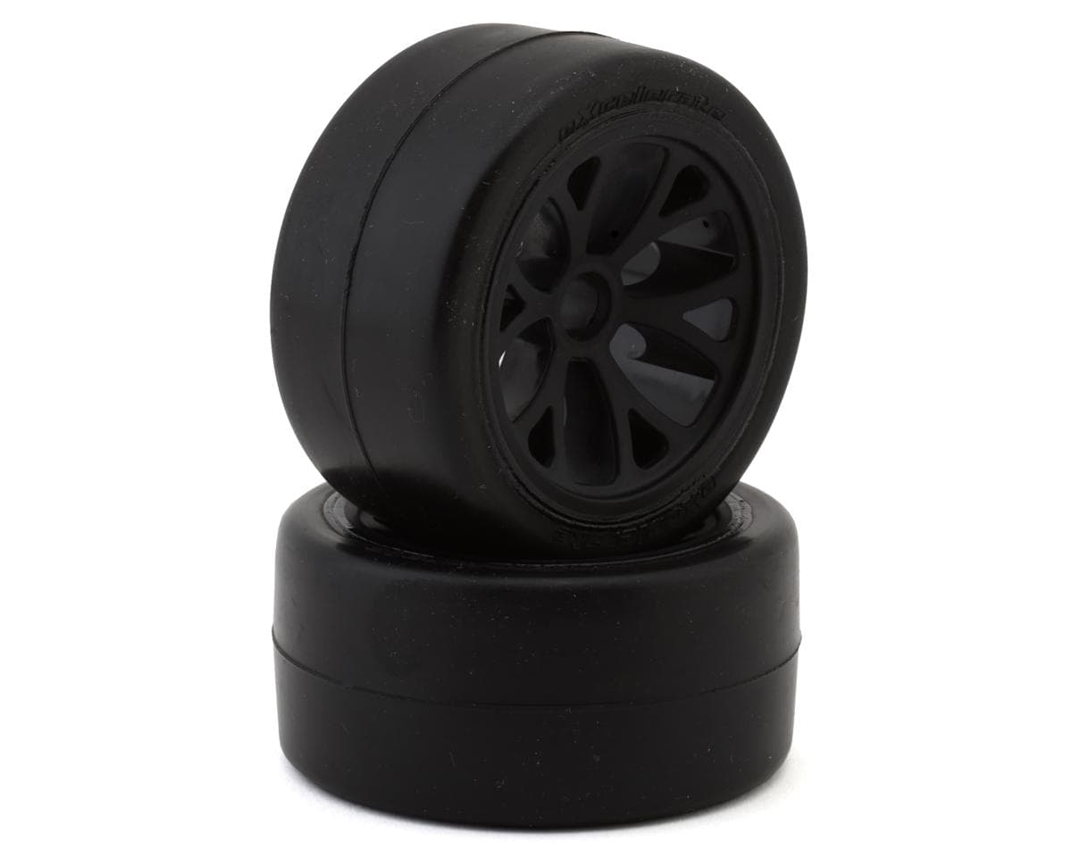 eXcelerate WGT-R Front Pre-Mounted Rubber Tires (Asphalt) (2) (Soft)
