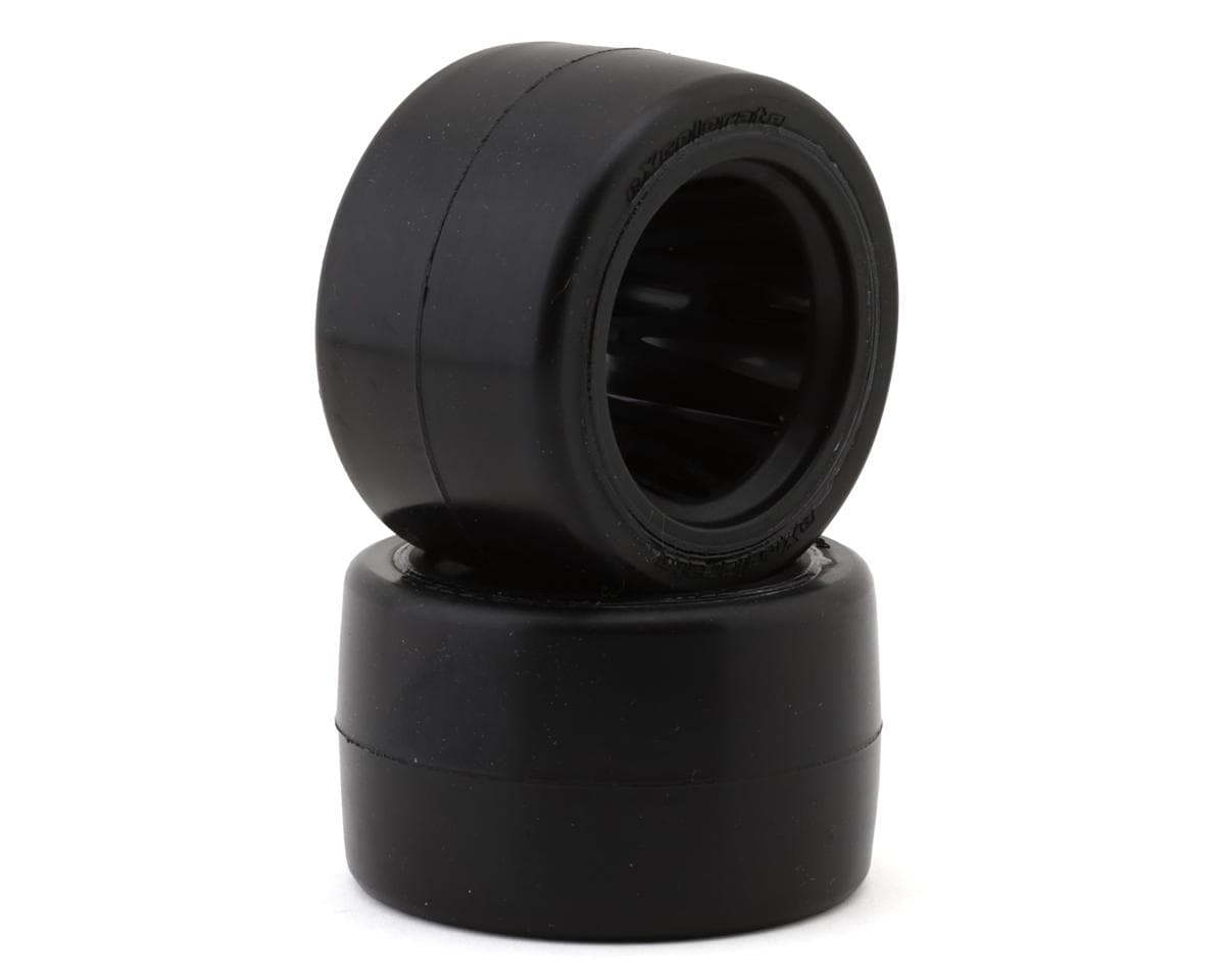 eXcelerate WGT-R Rear Pre-Mounted Rubber Tires (Asphalt) (2) (Medium)