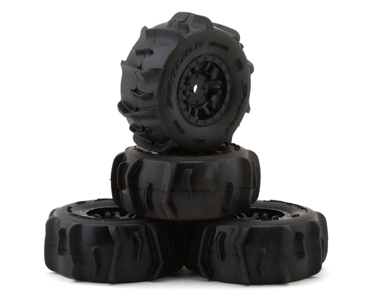 Pro-Line Mojave Grom Dumont Pre-Mounted Tires (Black) (4) w/12mm Hex