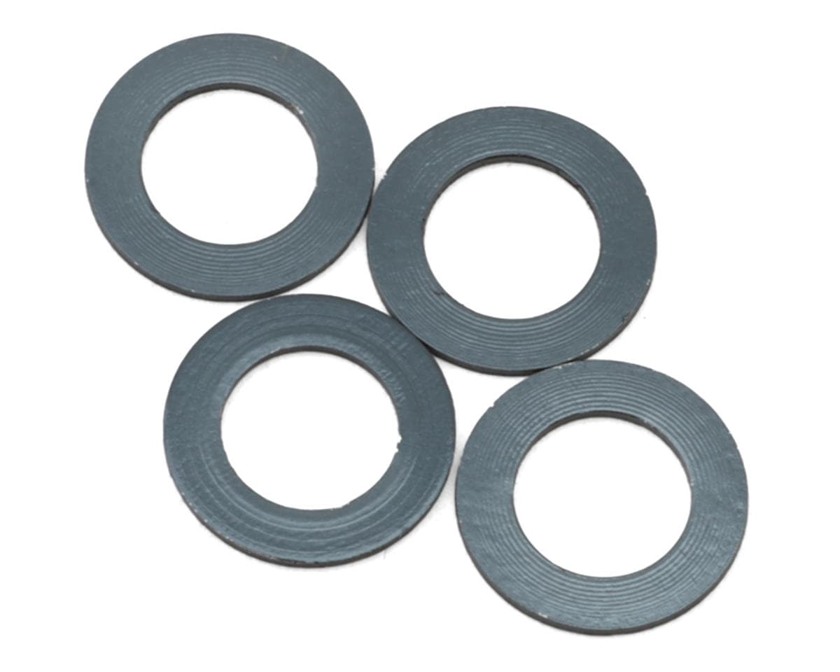 Mugen Seiki MBX8 Aluminum Front Track Width Spacers (0.5mm) (4)
