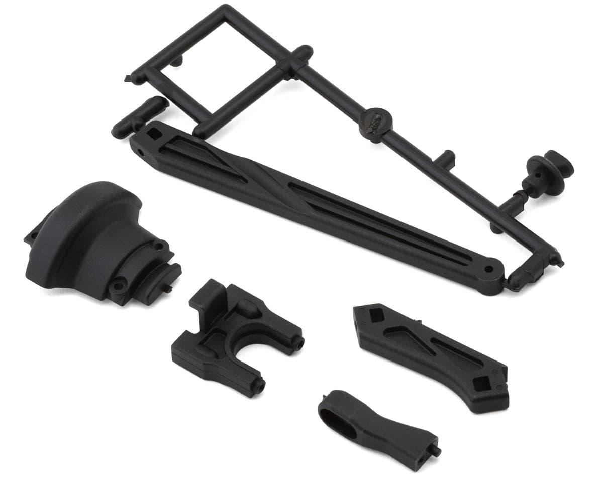 Mugen Seiki MBX8 ECO Center Differential Mount & Chassis Braces