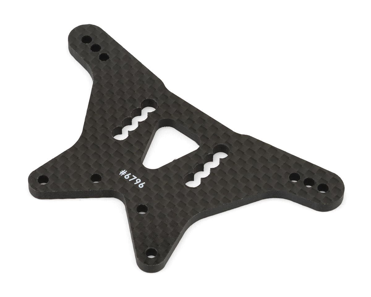 Team Associated RC10 Factory Team 3.5mm Carbon Fiber Low CG Rear Shock Tower