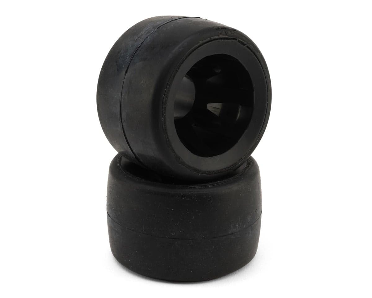 CRC LPR GTR 1/10 On-Road/Oval Rear Pre-Mounted Rubber Tires (2)