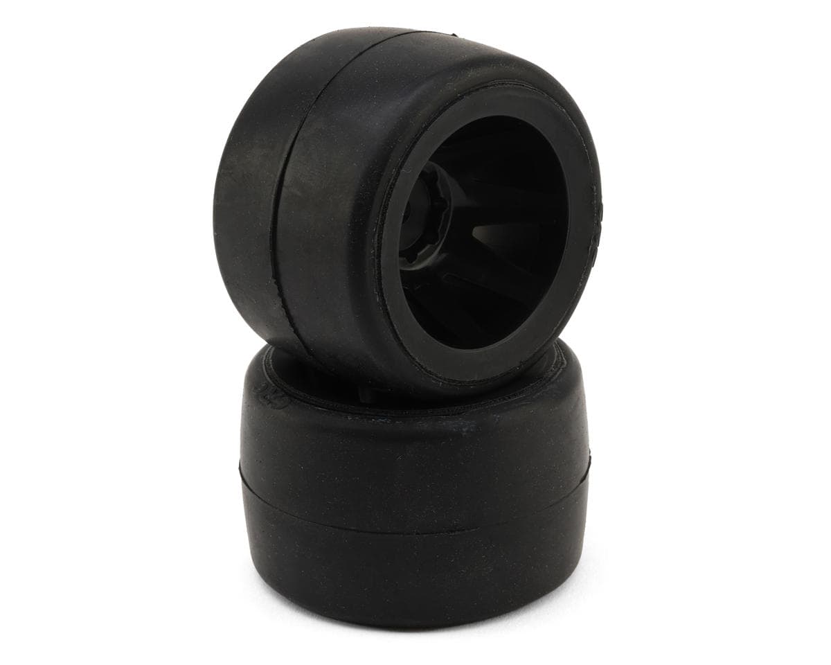 CRC 1/10 LPR F1 Rear Pre-Mounted Rubber Tires (2)