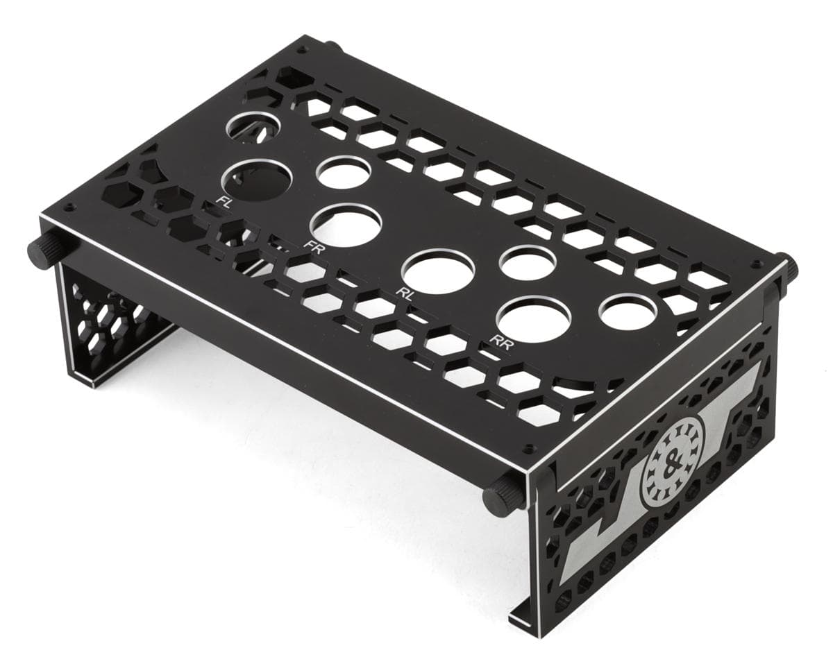 J&T Bearing Co. 1/10 Scale Machined Aluminum Folding Car & Shock Stand