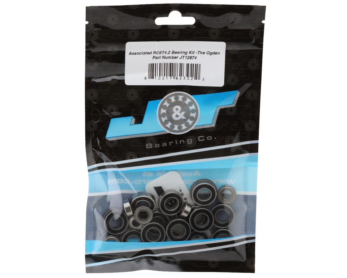 J&T Bearing Co. Team Associated RC8T4.2 Ball Bearing Kit (Ogden)
