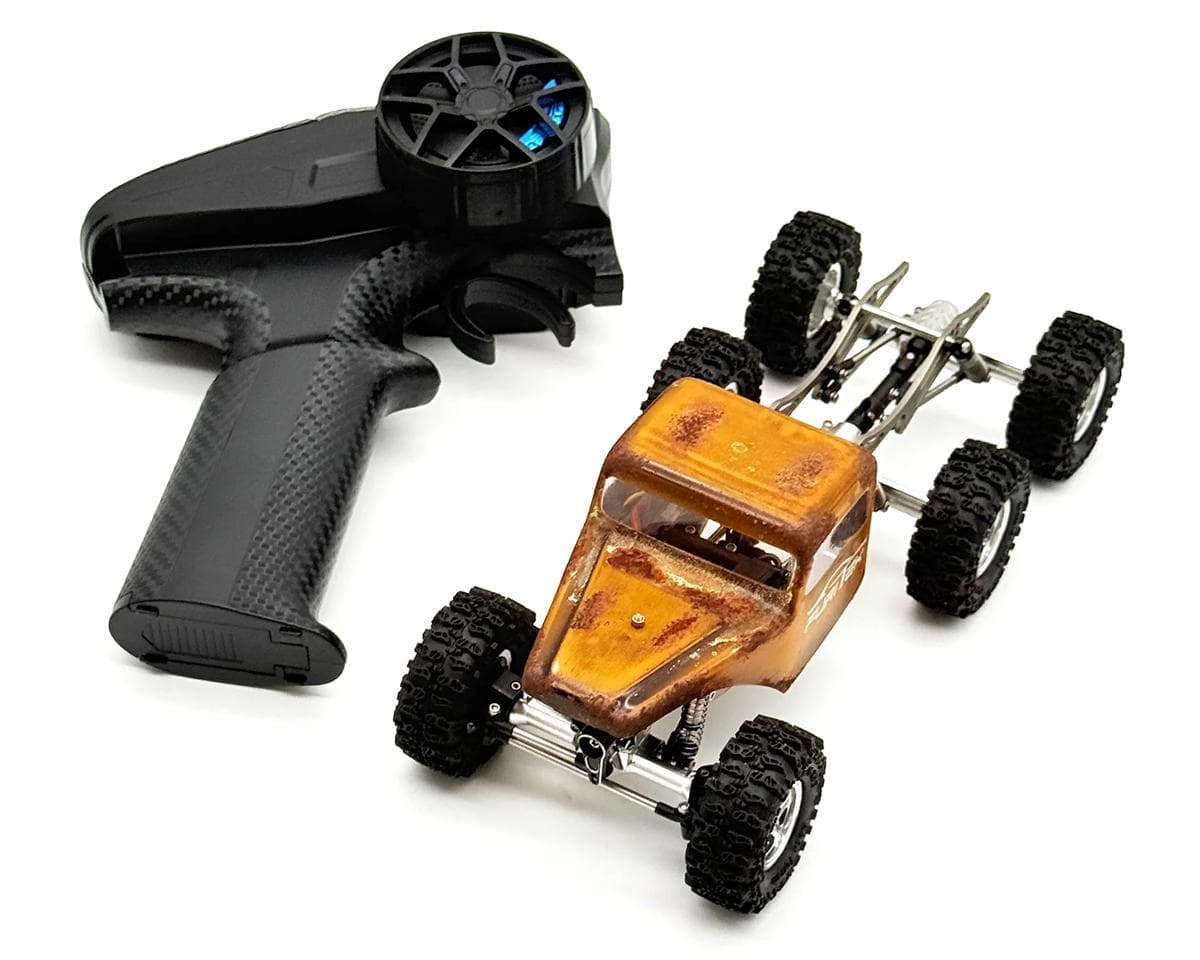 Furitek Rogue 6X6 ARTR 1/30 Brushless Micro Crawler (Yellow) w/2.4GHz Radio