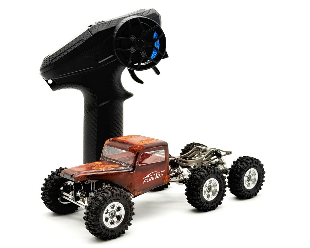 Furitek Rogue 6X6 ARTR 1/30 Brushless Micro Crawler (Brown) w/2.4GHz Radio