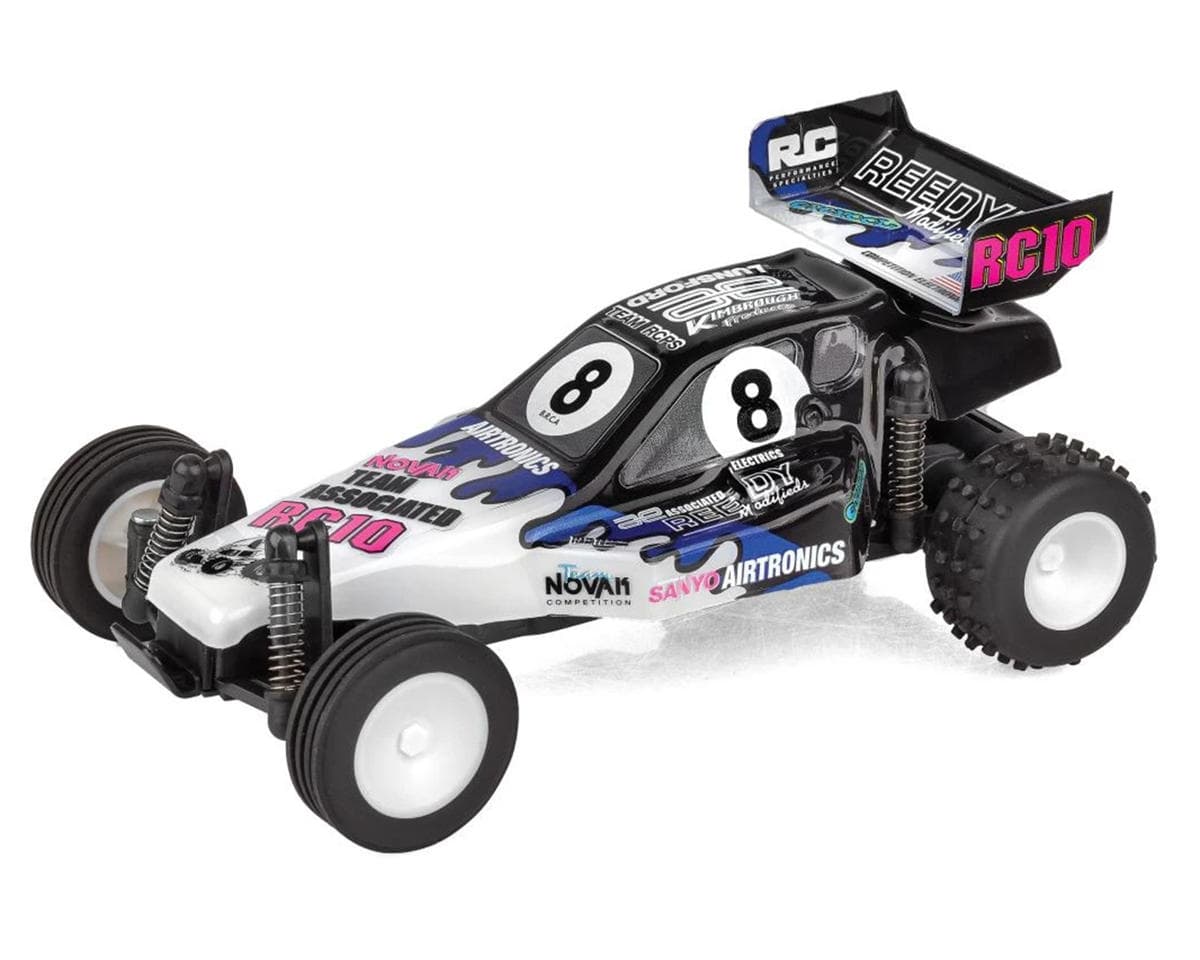 Team Associated RC28 Zoom Brian Kinwald Edition 1/28 RTR 2WD Micro RC10 Buggy w/2.4GHz Radio, Integrated Battery & USB-C Cable