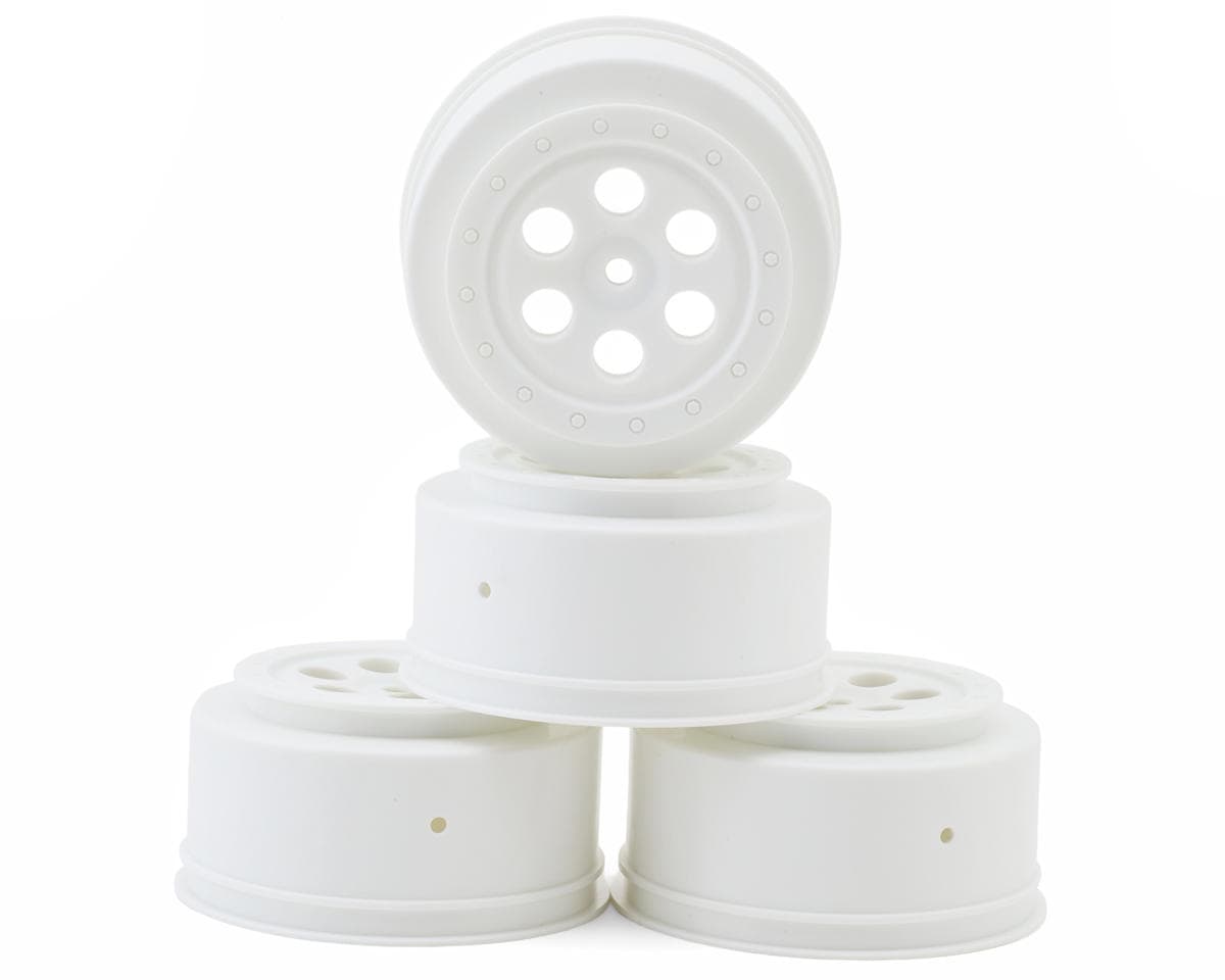 Tekno RC TR606 SCT Offset Short Course Wheels (White) (4) w/12mm Hex