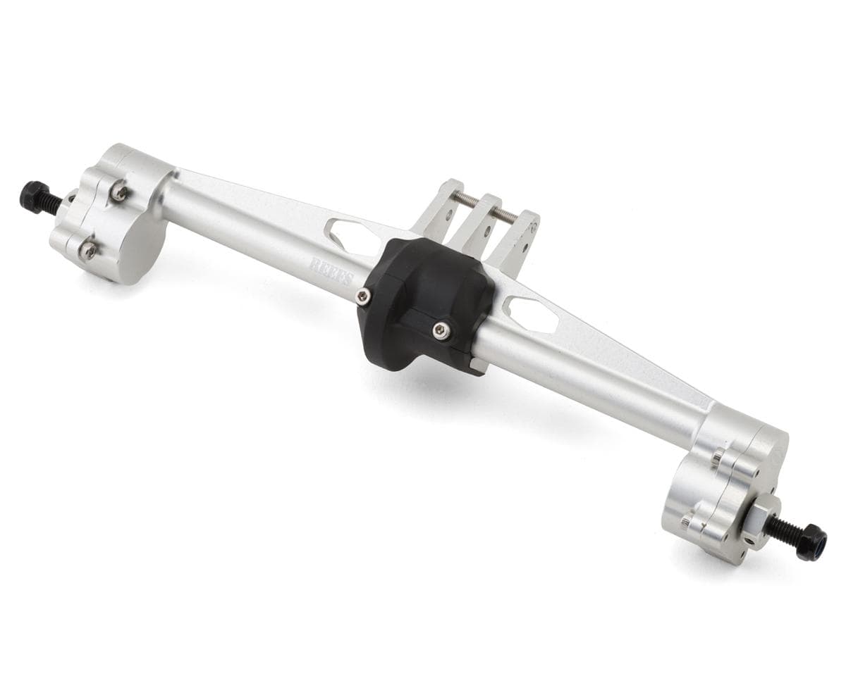 Reefs RC XP199 Aluminum Rear Portal Axle Assembly (Silver)