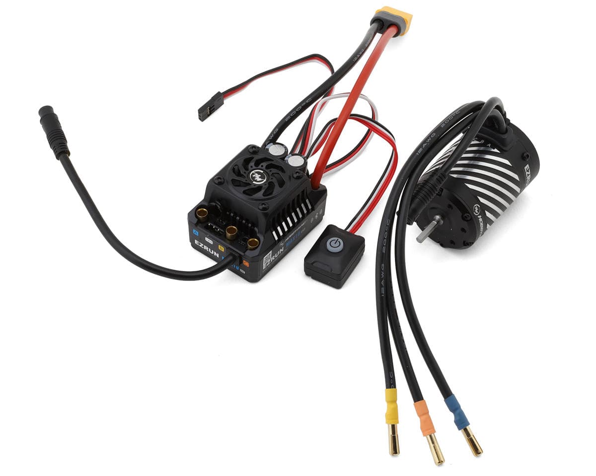 Hobbywing EZRun MAX10 G2S 80A Sensored Brushless Waterproof ESC & 3652SD G3 Motor Combo (5400kV)