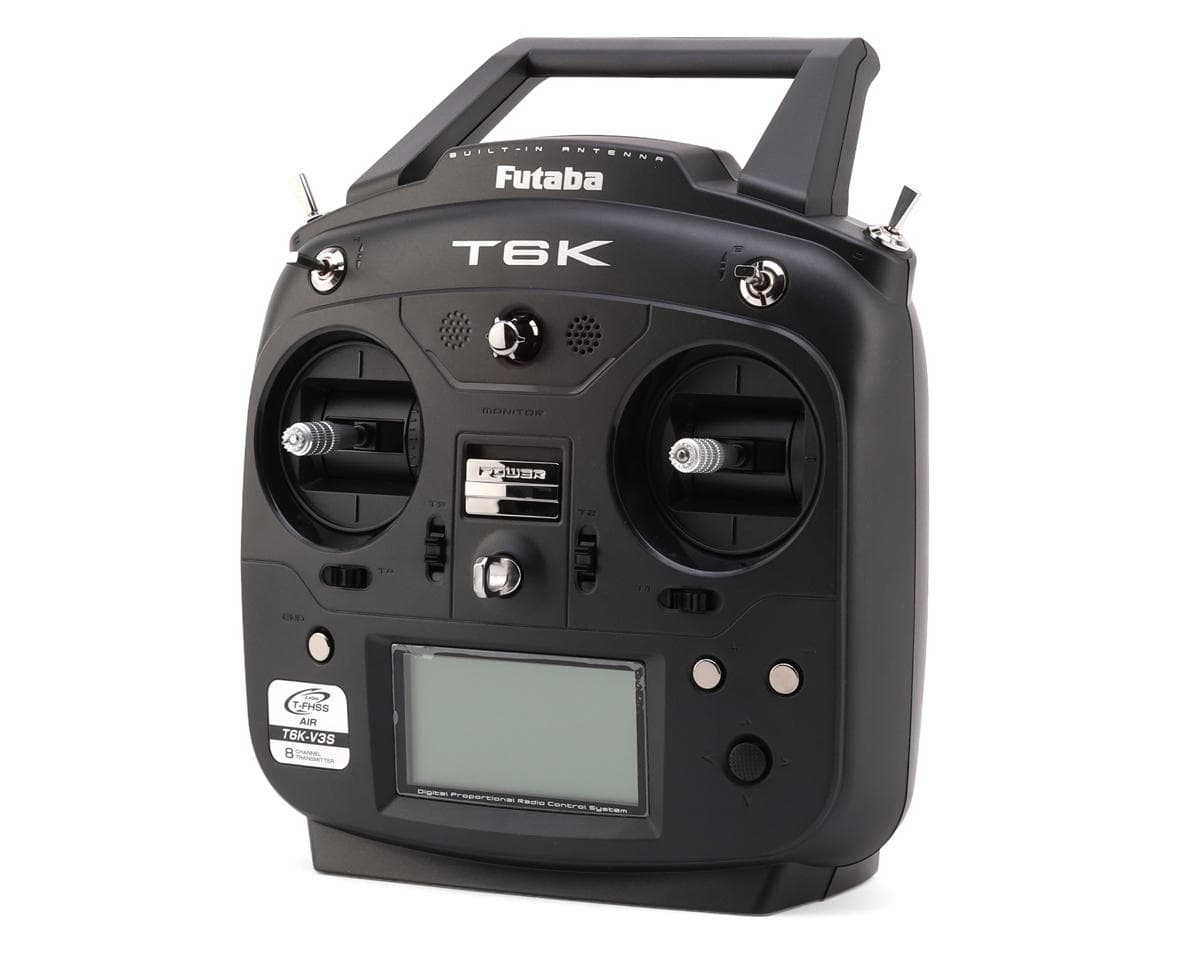 SCRATCH & DENT: Futaba T6K-V3S 2.4GHz V3S FHSS/T-FHSS 8-Channel Radio System (Heli)