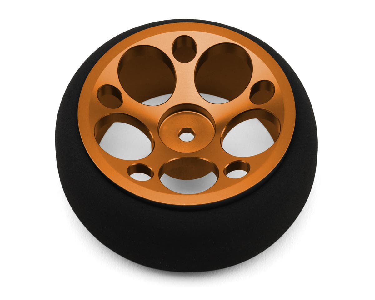 Spektrum RC Aluminum Radio Steering Wheel (Circle) (Orange)