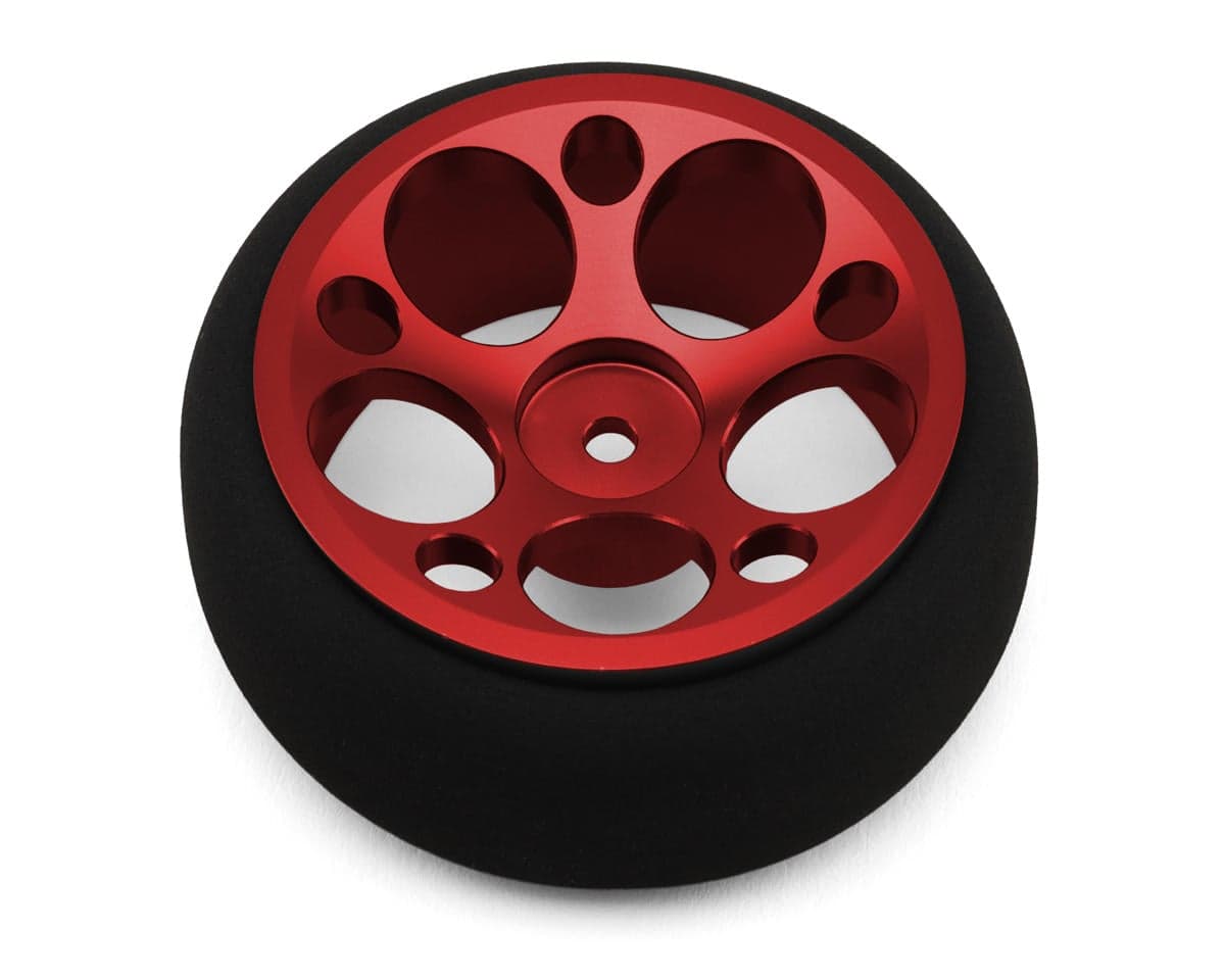 Spektrum RC Aluminum Radio Steering Wheel (Circle) (Red)