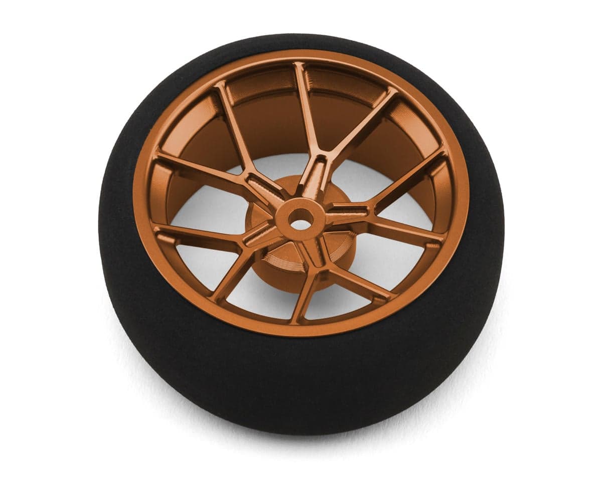 Spektrum RC Aluminum Radio Steering Wheel (Spokes) (Orange)