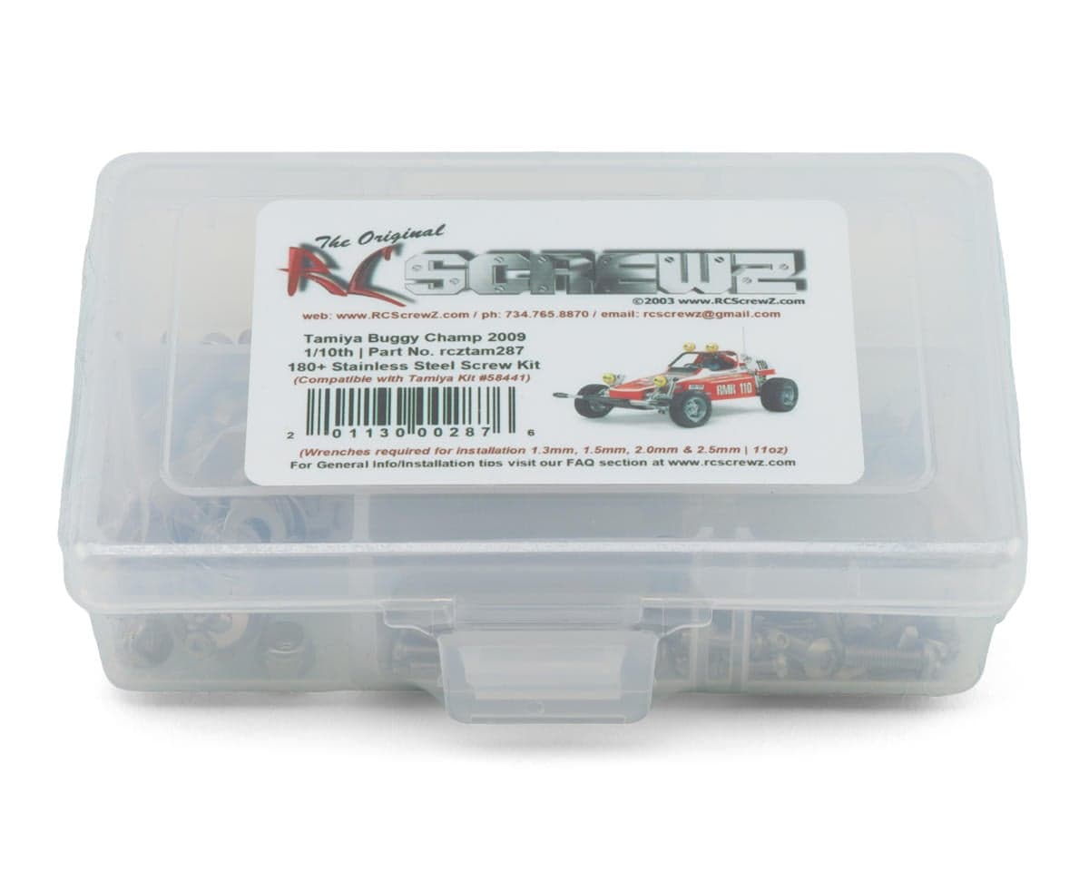RC Screwz Tamiya 2009 Buggy Champ Stainless Steel Screws Kit