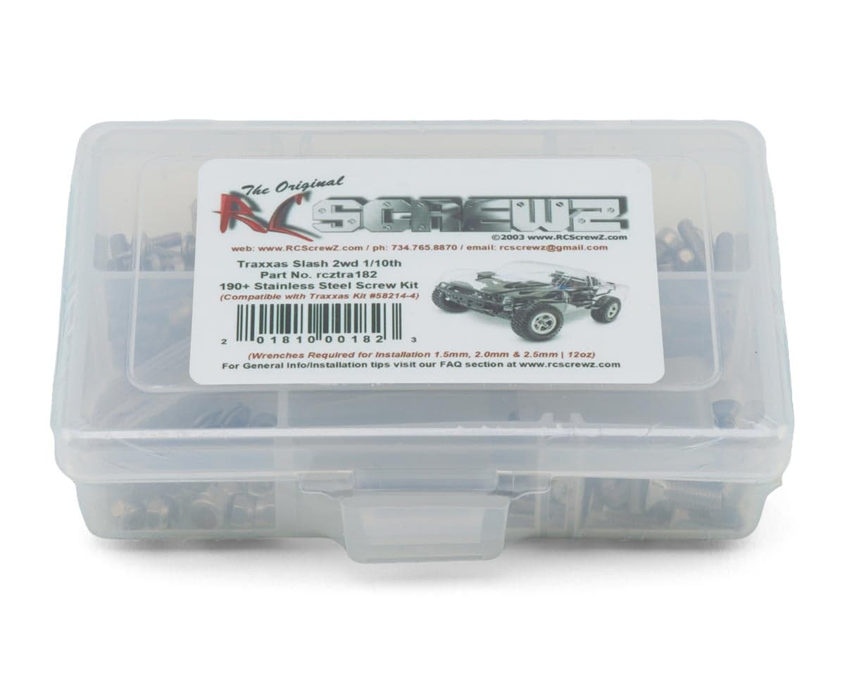RC Screwz Stainless Steel Screws Kit for Traxxas® Slash® 2WD