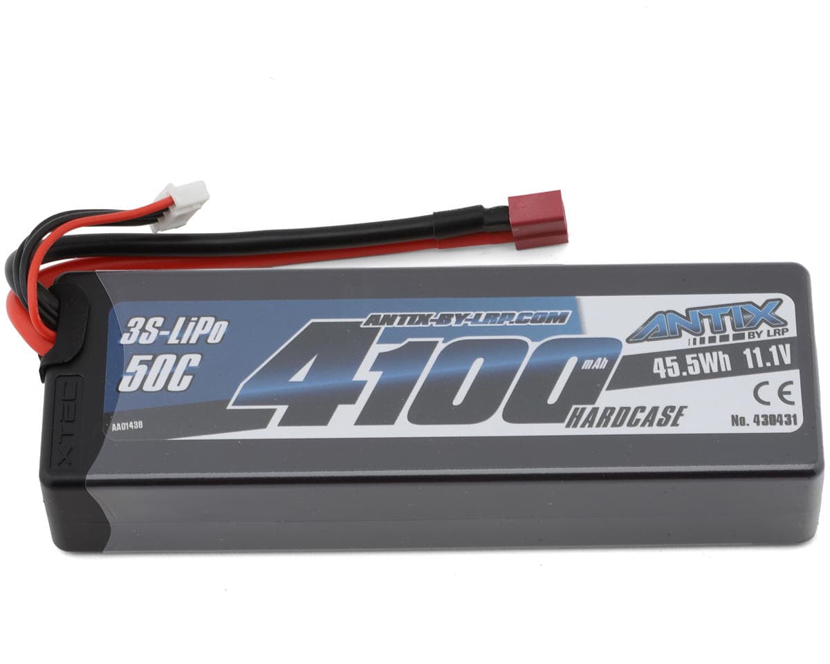 LRP Antix 3S LiPo Hardcase Battery 50C (11.1V/4100mAh) w/T-Plug