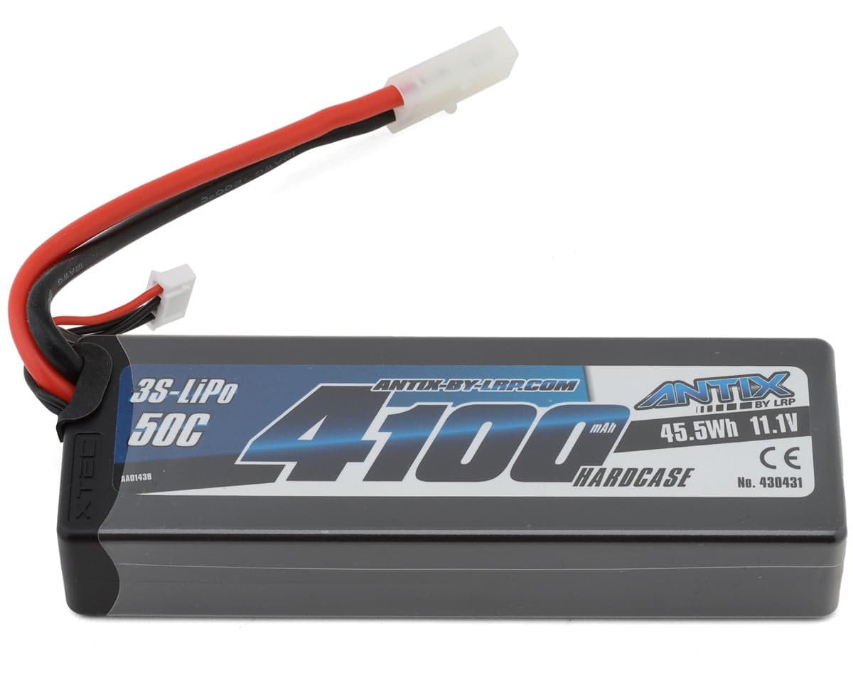 LRP Antix 3S LiPo Hardcase Battery 50C (11.1V/4100mAh) w/Tamiya Connector