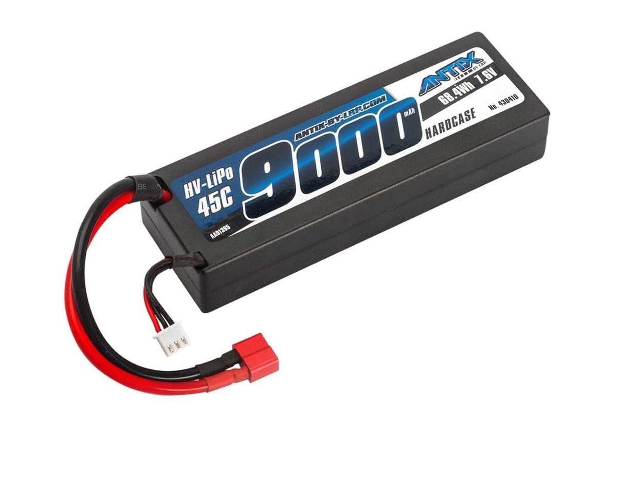 LRP Antix 2S Graphene LiHV 45C Hardcase Battery (7.6V/9000mAh) w/T-Plug