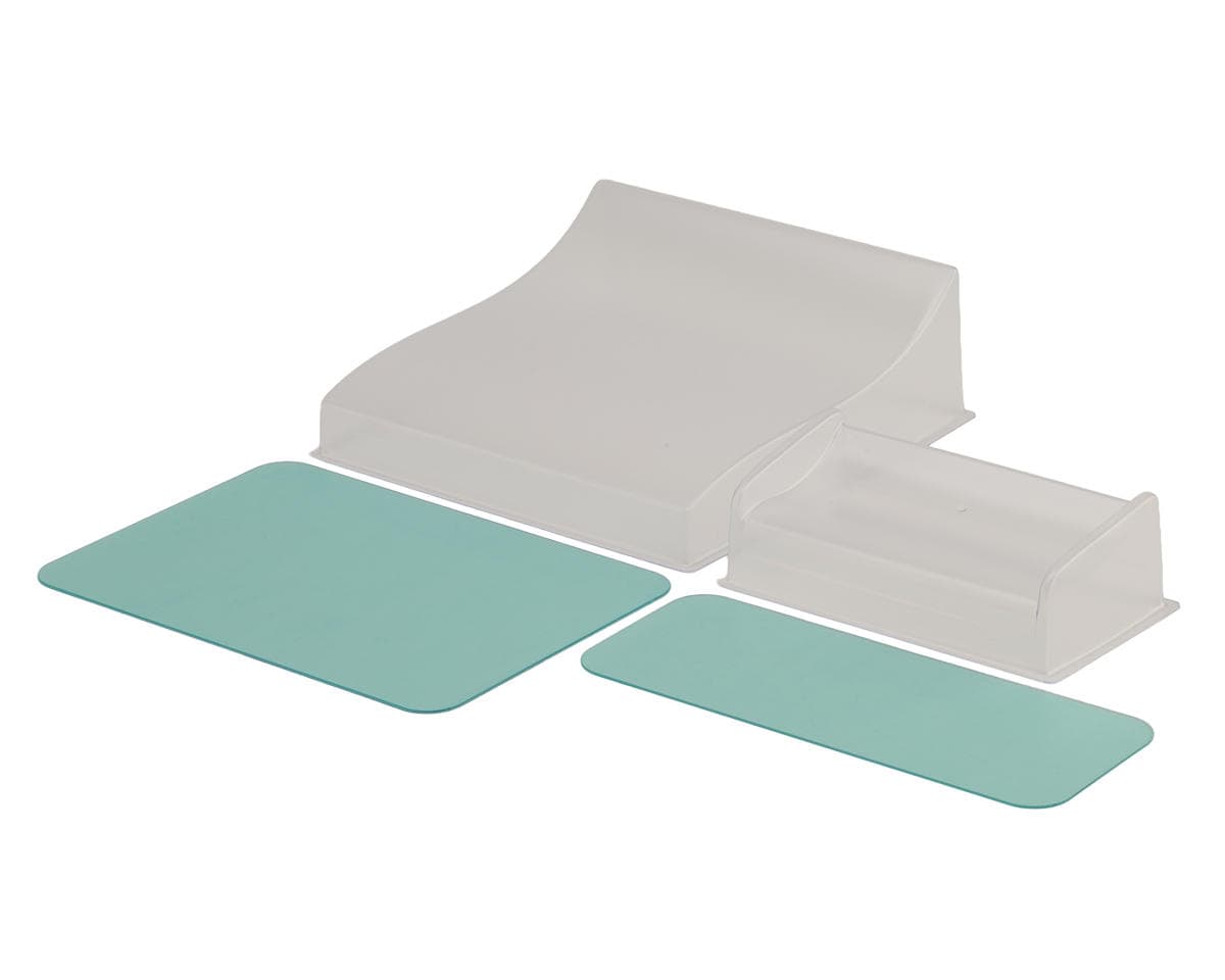 Team Associated RC10 Sprint Car Main Wing Set (Clear)