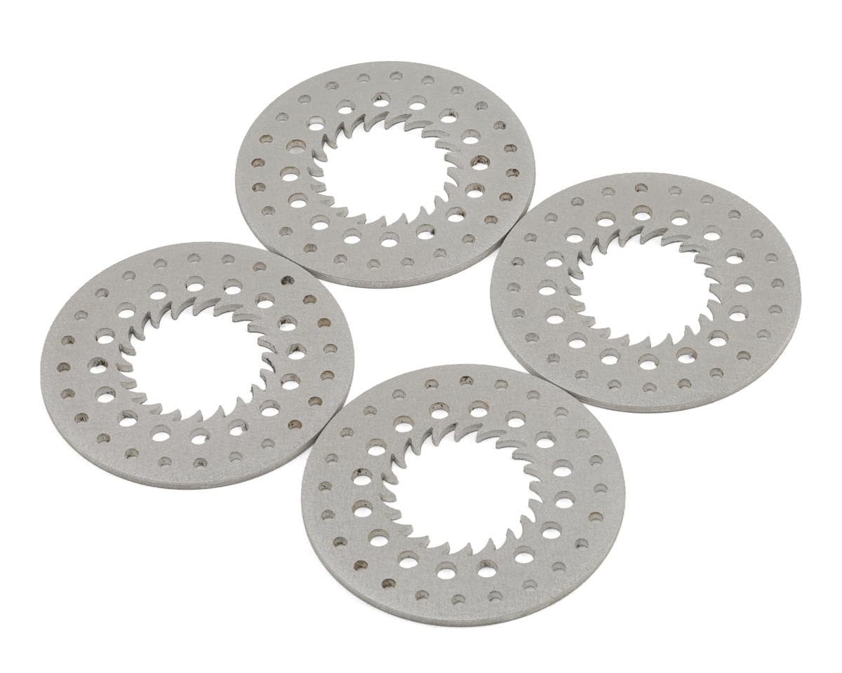 SmithBuilt Scale Designs 2.2 Holy Blades Aluminum Beadlock Rings (4) (for Vanquish Wheels)