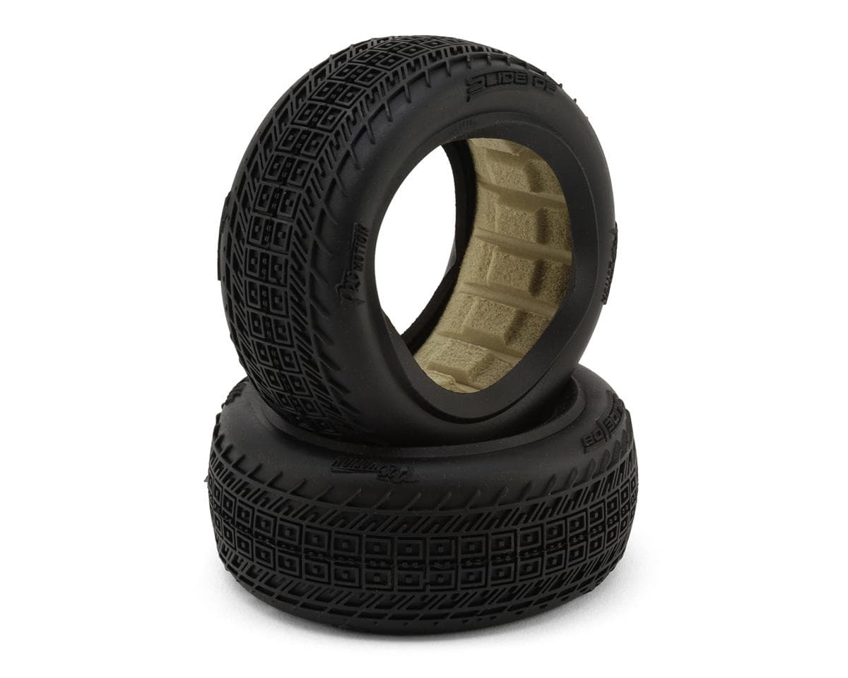 Pro-Motion Slide Job 2.2" 2WD Front Buggy Dirt Oval Tires (2) (T2)