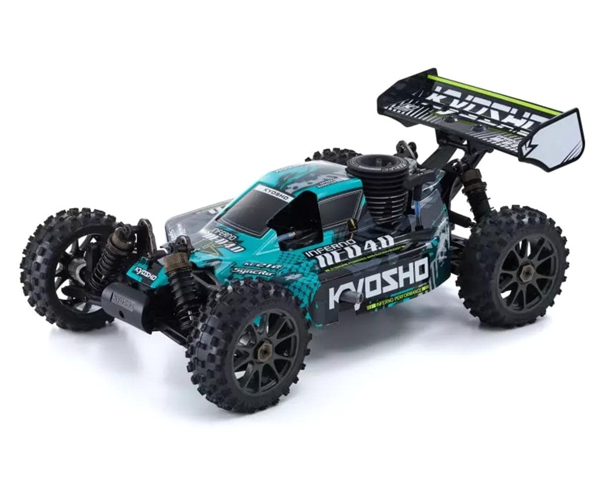 Kyosho Inferno NEO 4.0 Readyset 1/8 RTR Off-Road Nitro Buggy (Green) w/Syncro KT-231P+ 2.4GHz Radio
