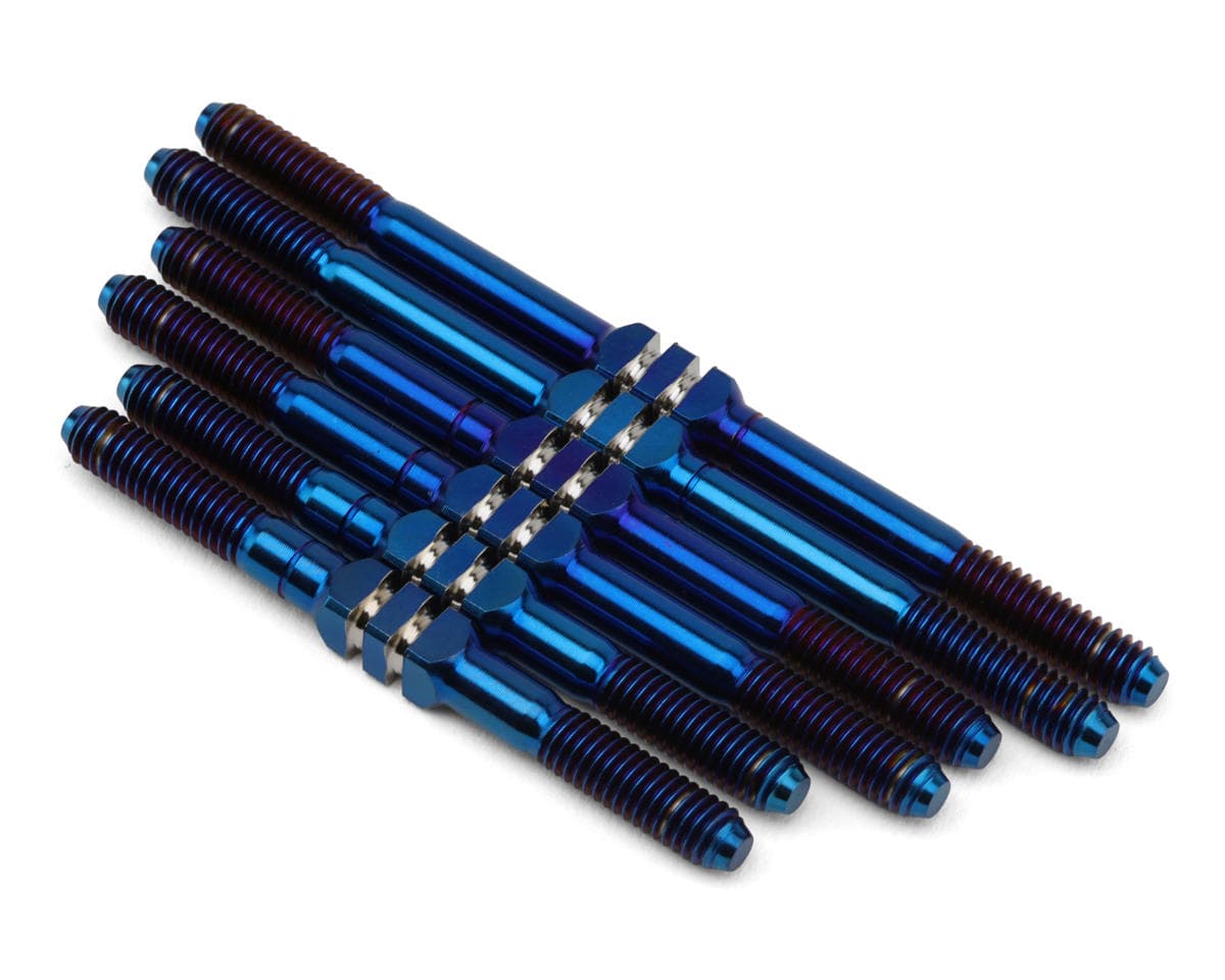 Whitz Racing Products RC10 Masami 89' Stealth Edition Titanium Turnbuckles Set (Blue)