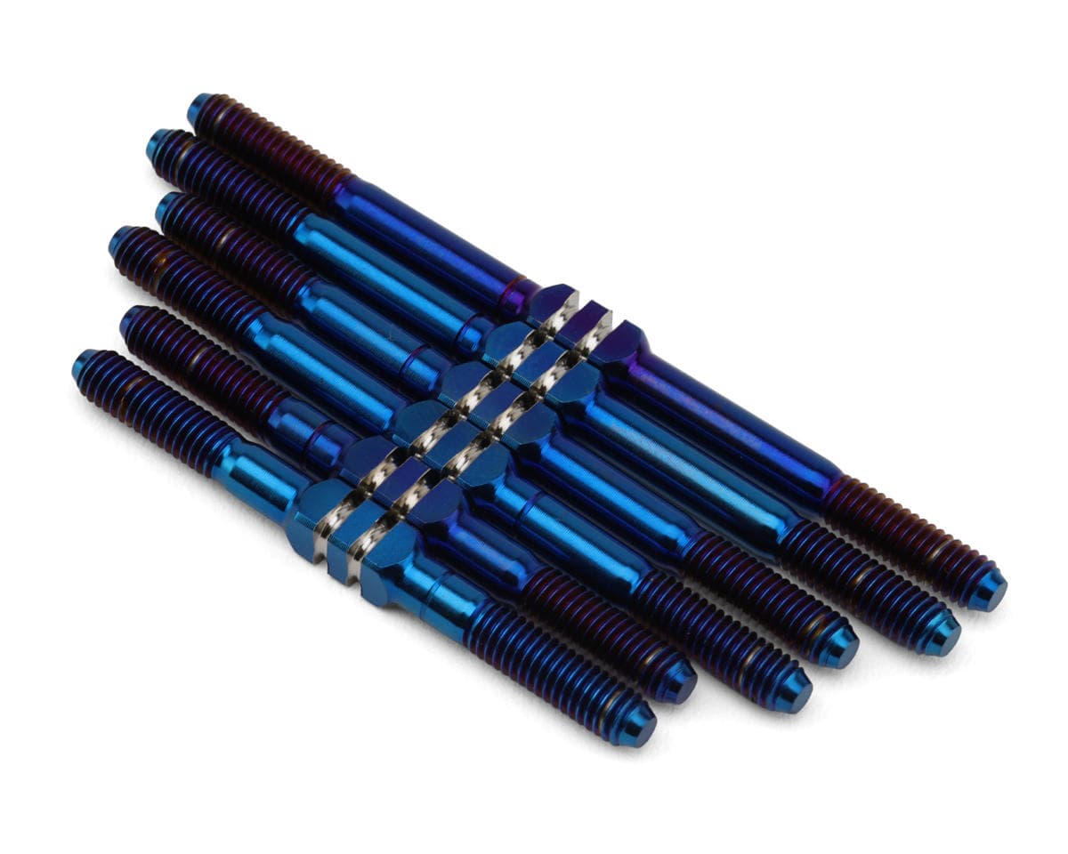 Whitz Racing Products RC10 Masami 91' Stealth Edition Titanium Turnbuckles Set (Blue)