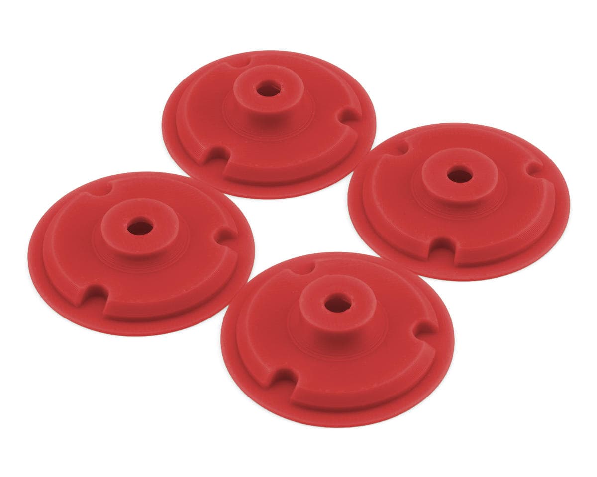 Whitz Racing Products Losi 22S Sprint Wheel Covers (4) (Red)