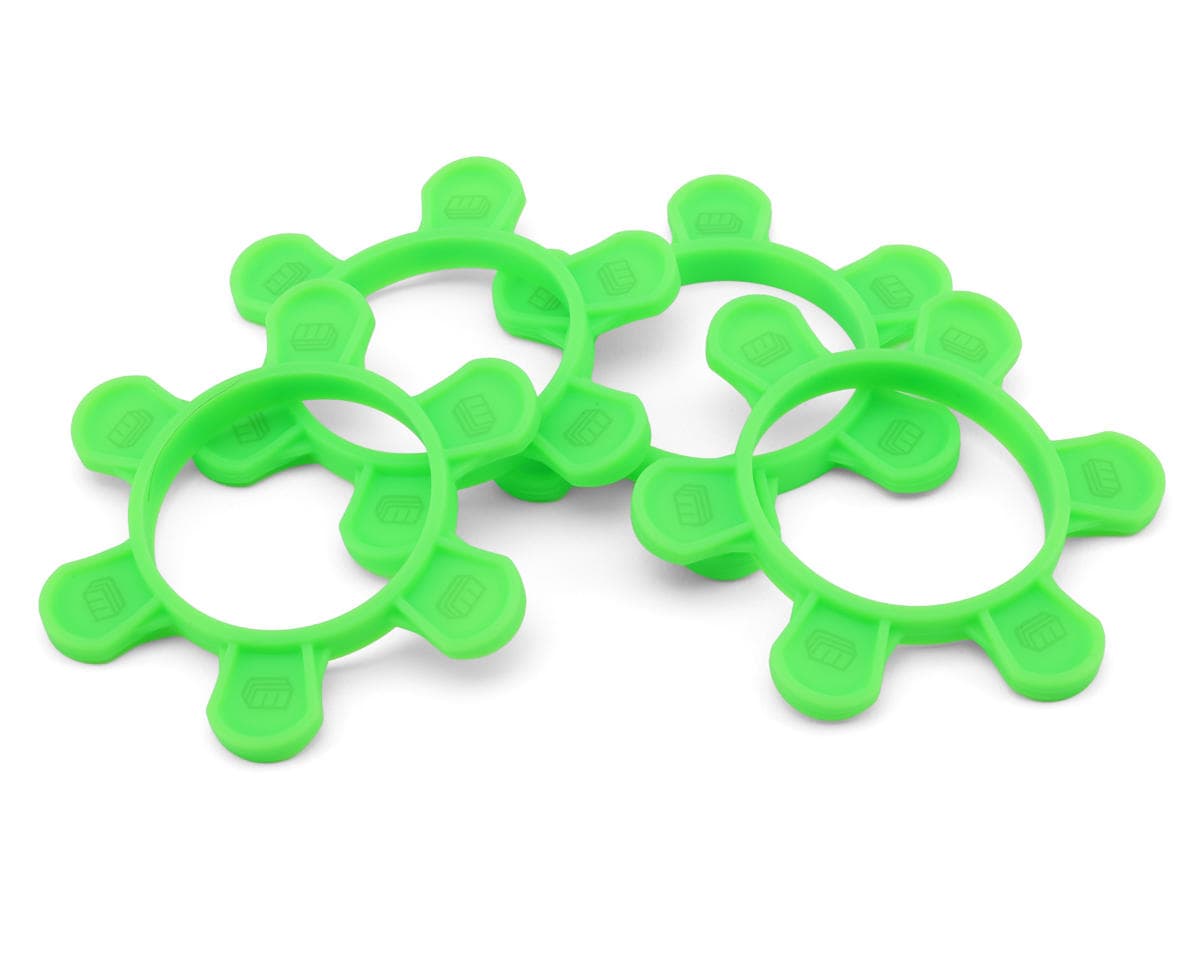 Whitz Racing Products 1/10 Scale 2.2 Tire Glue Bands (Green) (4)