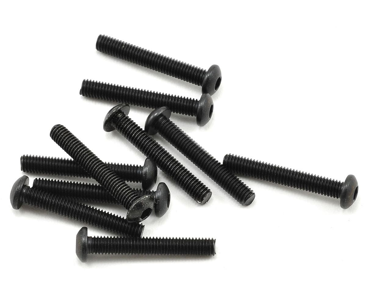 Axial 3x20mm Button Head Screw (Black) (10)